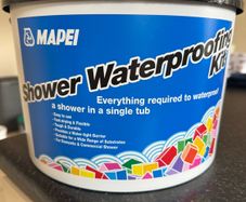 Mapei Shower waterproofing kit