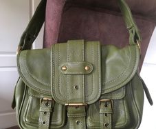 Designer Llyod Baker leather bag