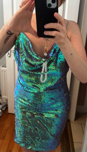 sequin Karen Milen dress