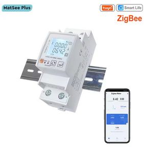 Tuya Smart ZigBee Energy Meter Single Phase 80A
