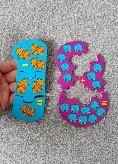 Wooden Number Puzzle