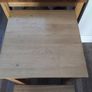 Solid Oak nest of tables Image 3