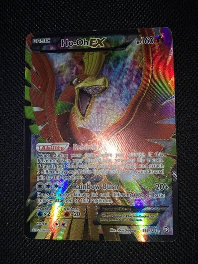 Pokemon Card : Ho-oh ex 119