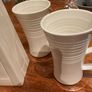 Belleek Living - 3 Pieces - 33 cm high vase and 2 Mugs ( as new ) Image 3