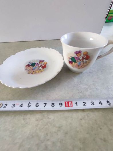 Johnson bros. bone china espresso cup and saucer.