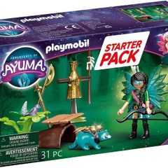 PLAYMOBIL Adventures of Ayuma 70905 Starter Pack Knight Fairy with Raccoon