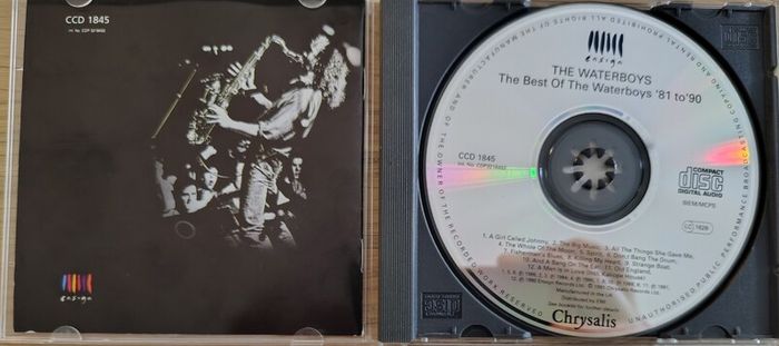 The Waterboys - The Best Of The Waterboys '81 - '90 CD (1991) Folk Rock EX+