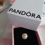 new genuine pandora Mum pink enamel charm Image 5