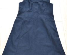 Formes Paris black sleeveless wool maternity dress Size 40