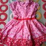 Beautiful Yumi girl pink flowery dress Image 7