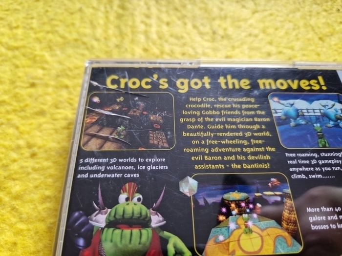 Croc Legend of Globbos PlayStation1 Ps1 PlayStation2 Ps2 games Original