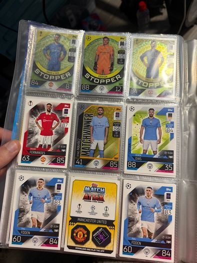 football cards + binders (offers Welcome )