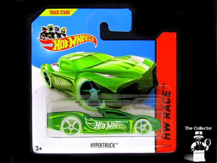 Hot Wheels Hypertruck Green And Glow in Dark Wheels Hot Wheels 2014 Mattel Diecast HW Race 186/250 Brand New Factory Sealed