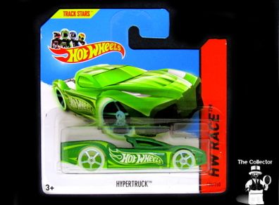 Hot Wheels Hypertruck Green And Glow in Dark Wheels Hot Wheels 2014 Mattel Diecast HW Race 186/250 Brand New Factory Sealed