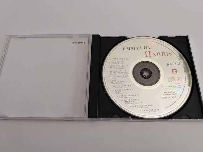 Emmylou Harris - Duets CD 1990 Reprise Records 7599257912 VG+