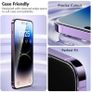 For iPhone 14 Pro Tempered Glass Screen Protector Saver Cover Case Friendly New Image 3