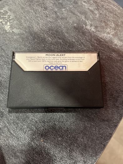 RARE ZX Spectrum Moon Alert (Ocean Software, 1984) - Immaculate Bob Wakelin Artwork