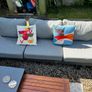 Modular outdoor sofa and coffee table Image 3