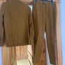 Comptoir Des Cotonnoirs Warm Camel Dry Wool Blazer & Trousers Suit Image 9