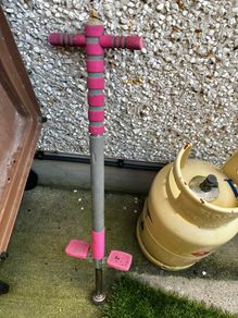pogo stick pink