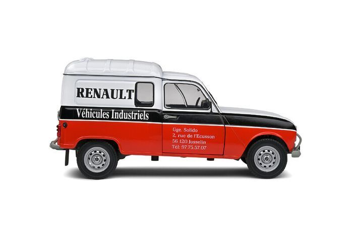 Renault 4 Lf4 Service Van 1988 New In Box 1/18