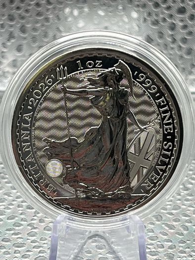 1oz Fine 999 Silver Bullion Britannia 2026 Coin