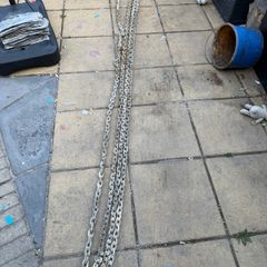 38 meters of 10mm galvanised chain
