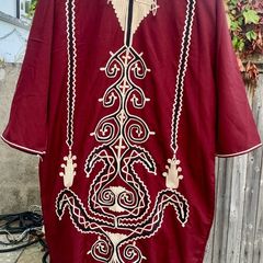 Ceremonial Style 3 Piece Embroidered Dress Set