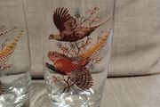 Vintage pheasants tumblers