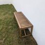 Garden wooden bench Image 3