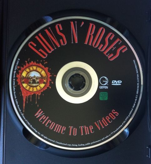 Guns n Roses [1998] Welcome To The Videos [Music DVD]