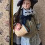 Collectible Porcelain Doll with Original Box  Storage Clearance Sold as seen Image 7