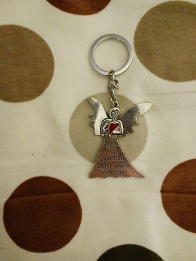 Angel key chain