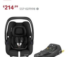 Maxi-Cosi car seat and isofix base X2