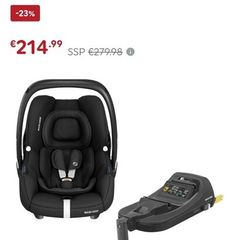 Maxi-Cosi car seat and isofix base X2