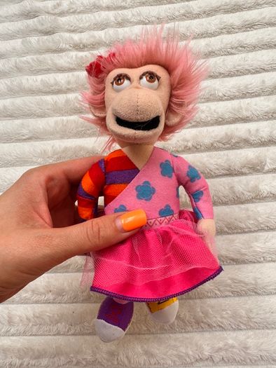 Zingzillas Panzee Soft Plush Cbeebies 2009 Mini approx. 22 cm. Vivid Used Dirty Please see photos