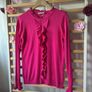 jumper Bnwt gallery Dunnes stores size small cerise frilled detail size small Image 3