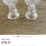 waterford angel candleholders Image 6