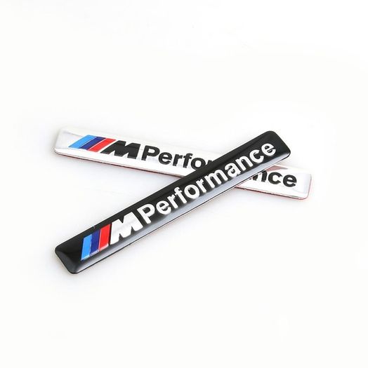 Car Sticker M Performance Badge Aluminum Emblem 3D Label