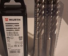 Wurth SDS drill bit multi-pack