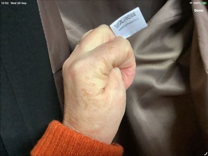 Coat size 18