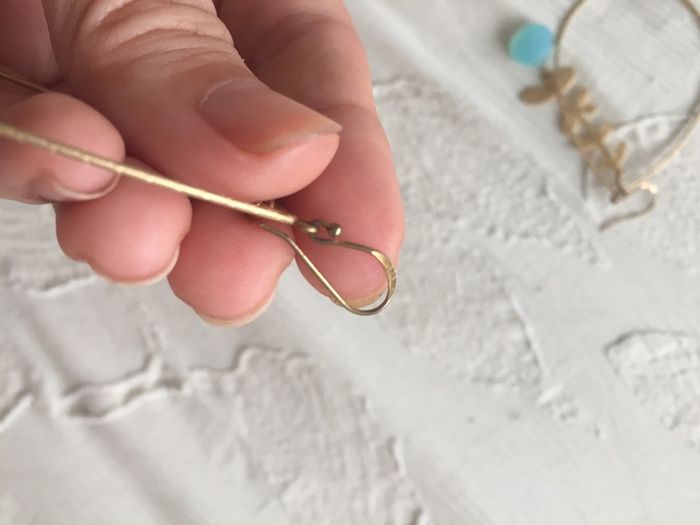 Gold plated silver drop earrings with blue topaz wedding occasion