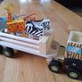 Little Town Wooden Safari Truck Set Image 2