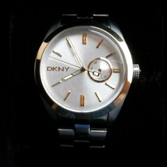 DKNY Nolita Men's Silver & Gold Watch NY1531 Steel