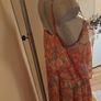 New Look Inspire red floral plus size strappy knee length dress size UK22 EU50 Postage included Image 5