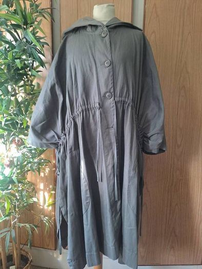 Designer Luukaa kaki parka jacket