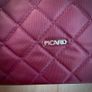 Picard Burgundy Quilted Messenger / Handbag (2585 Vino, padded, waterproof) 32cm Image 3