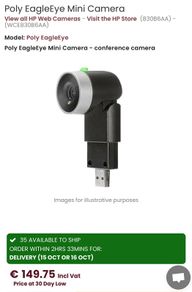 Polycom Camera Eagle Eye Mini webcam full hd 1080p