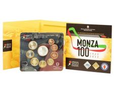 Italy Euro Coin Set Monza 2022 - 8.88 Euro.9 Coins. BU