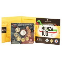 Italy Euro Coin Set Monza 2022 - 8.88 Euro.9 Coins. BU